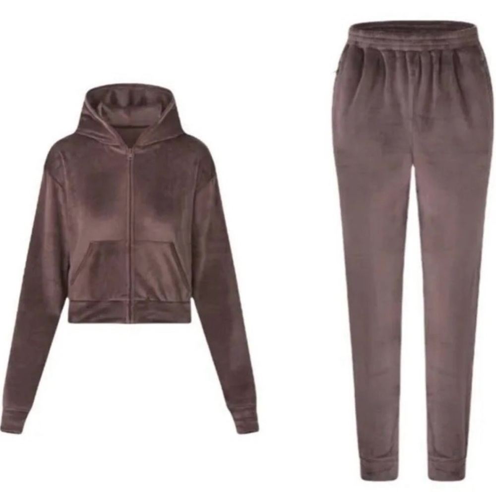 Skim’s velour tracksuit set